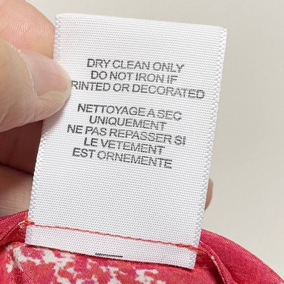 Joie Saunders Red Silk Sleeveless Blouse - Picture 9 of 10